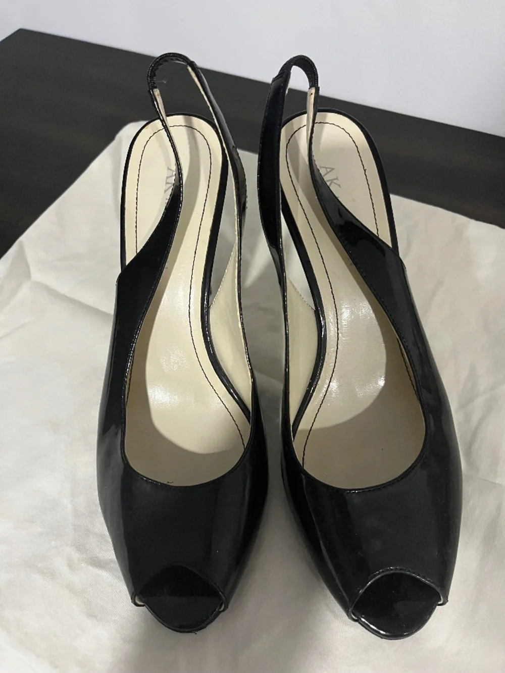 AK sling back heels